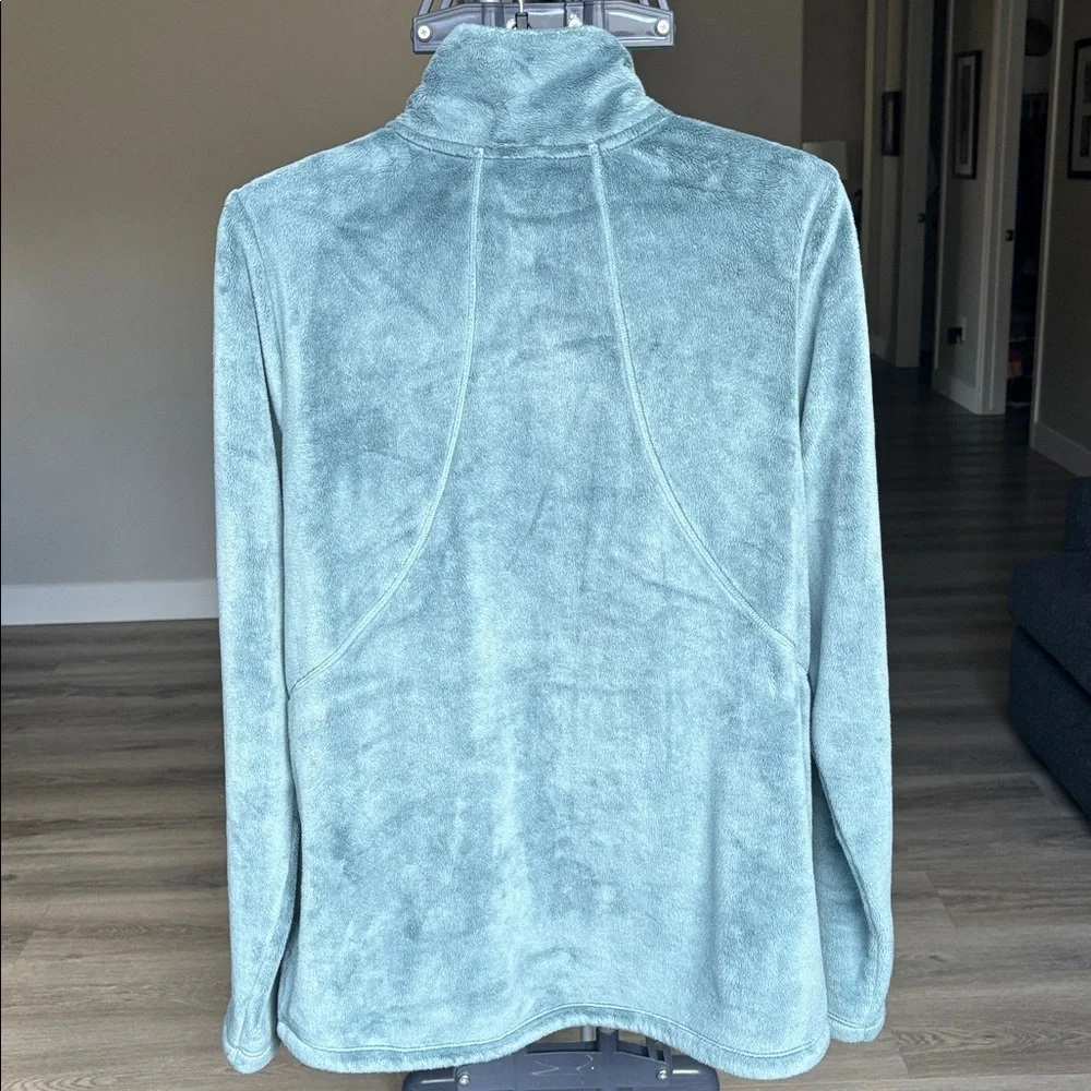 Athleta Karma Recover Stretch Full Zip Sage/Gray Jacket for Women (Medium) - Picture 2 of 9